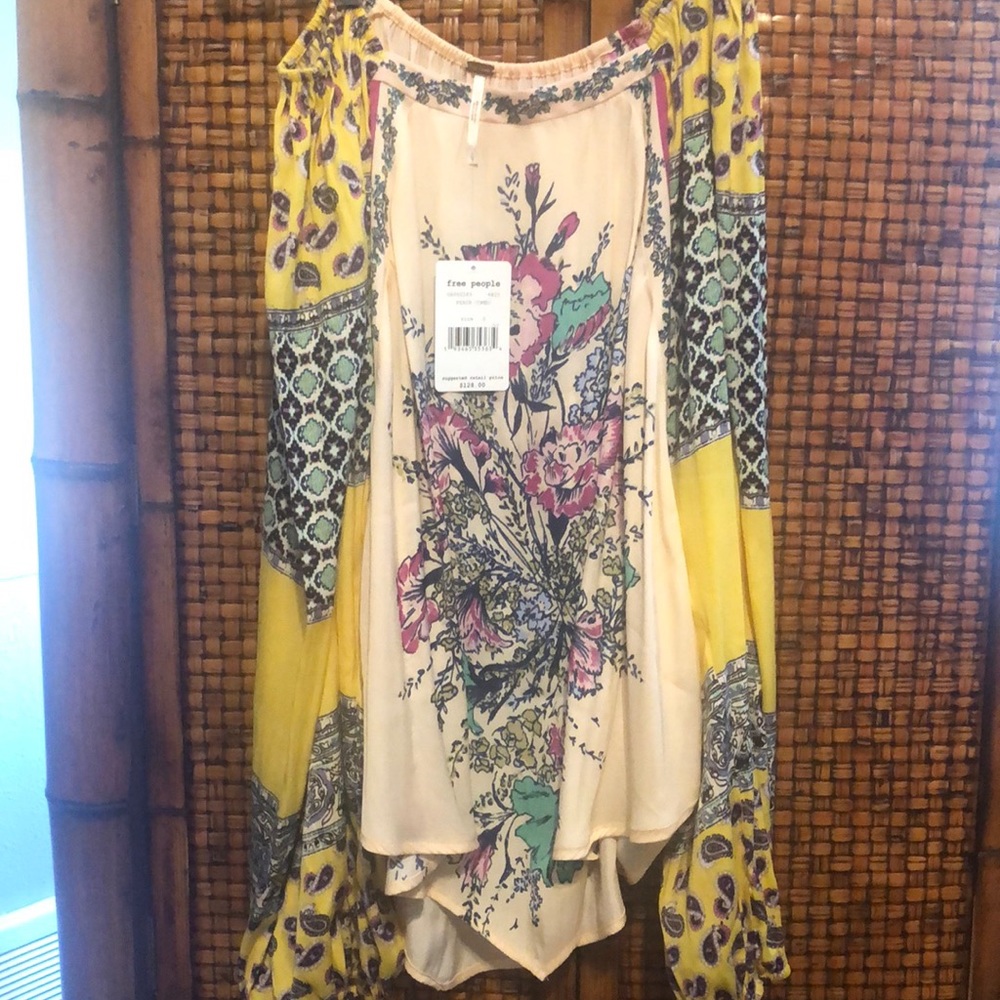 Free people off the shoulder top